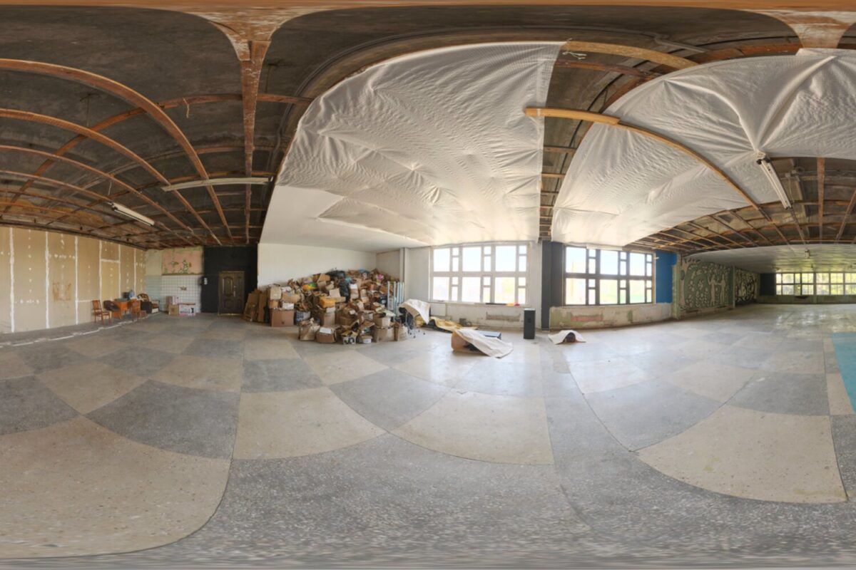 Abandoned Factory Canteen 02 HDRI