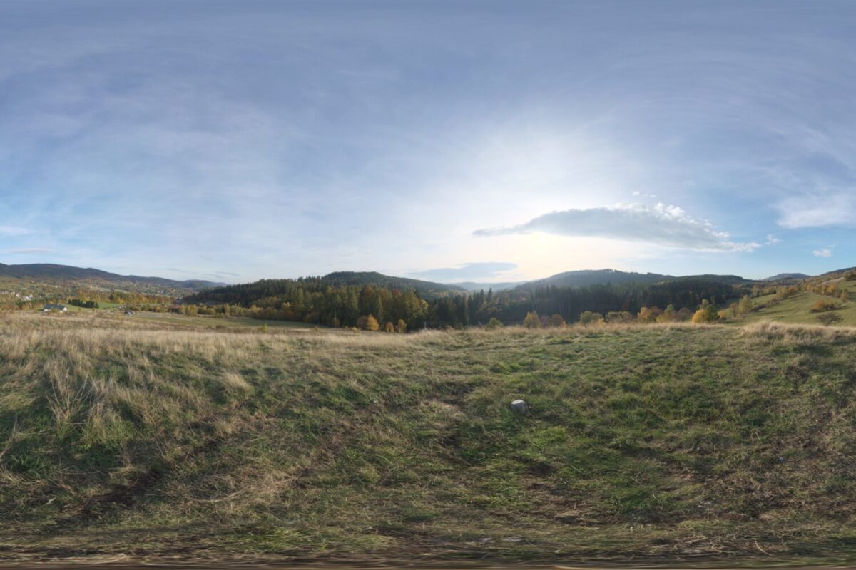 Autumn Hill View HDRI