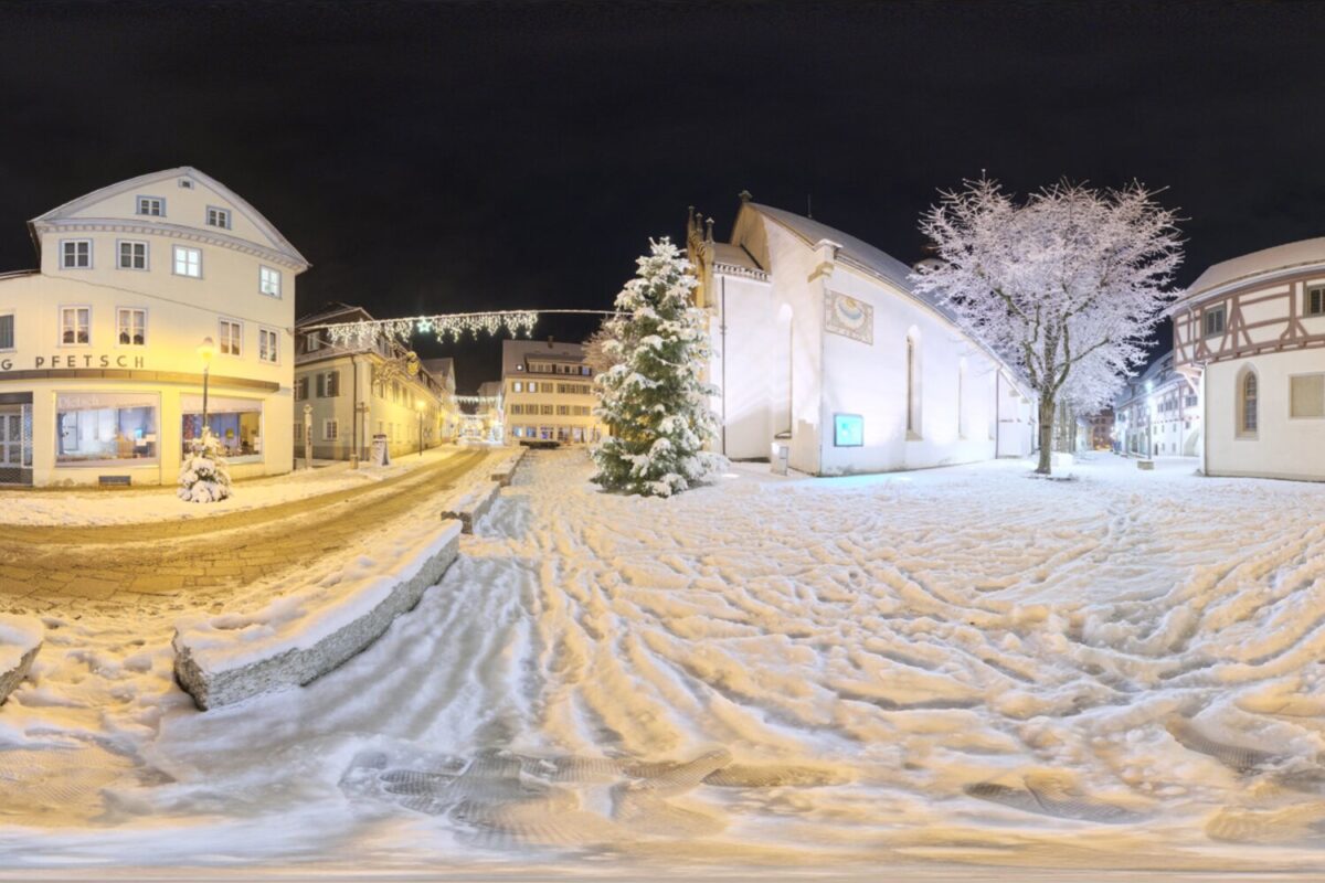 Blaubeuren Church Square HDRI