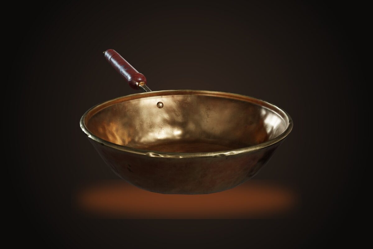 Brass Pan 01 Model