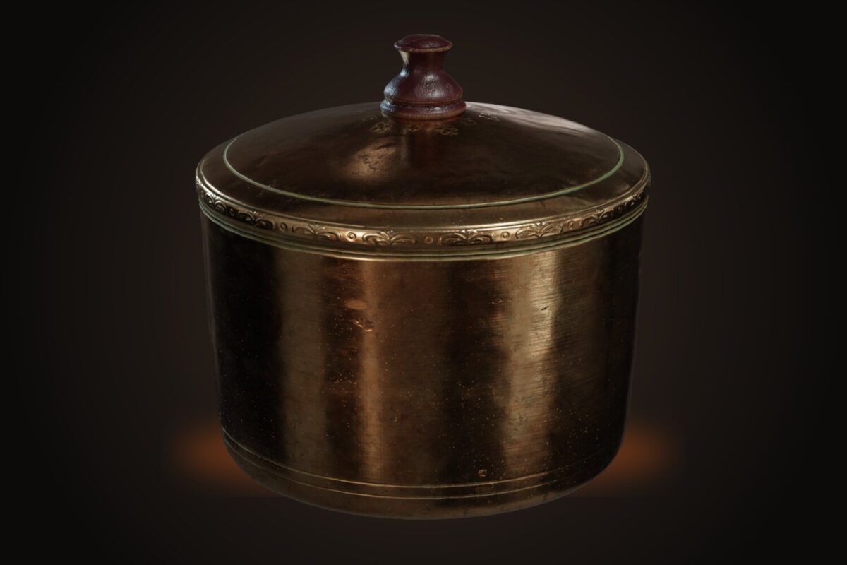Brass Pot 01 Model