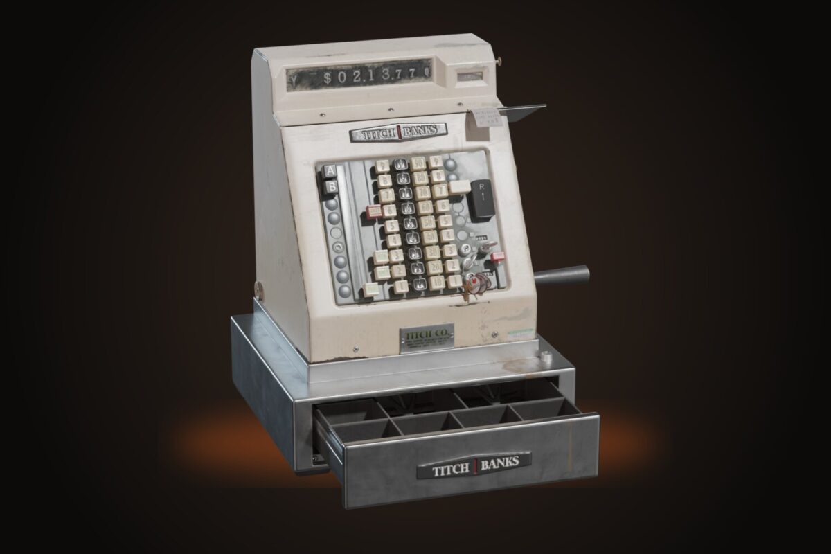 Cash Register 01 Model