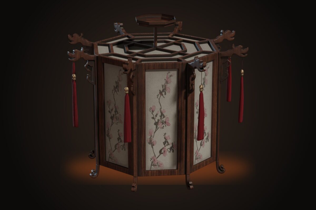 Chinese Chandelier Model