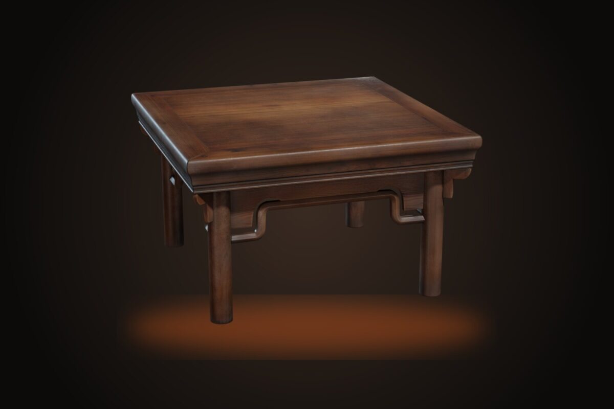 Chinese Tea Table Model