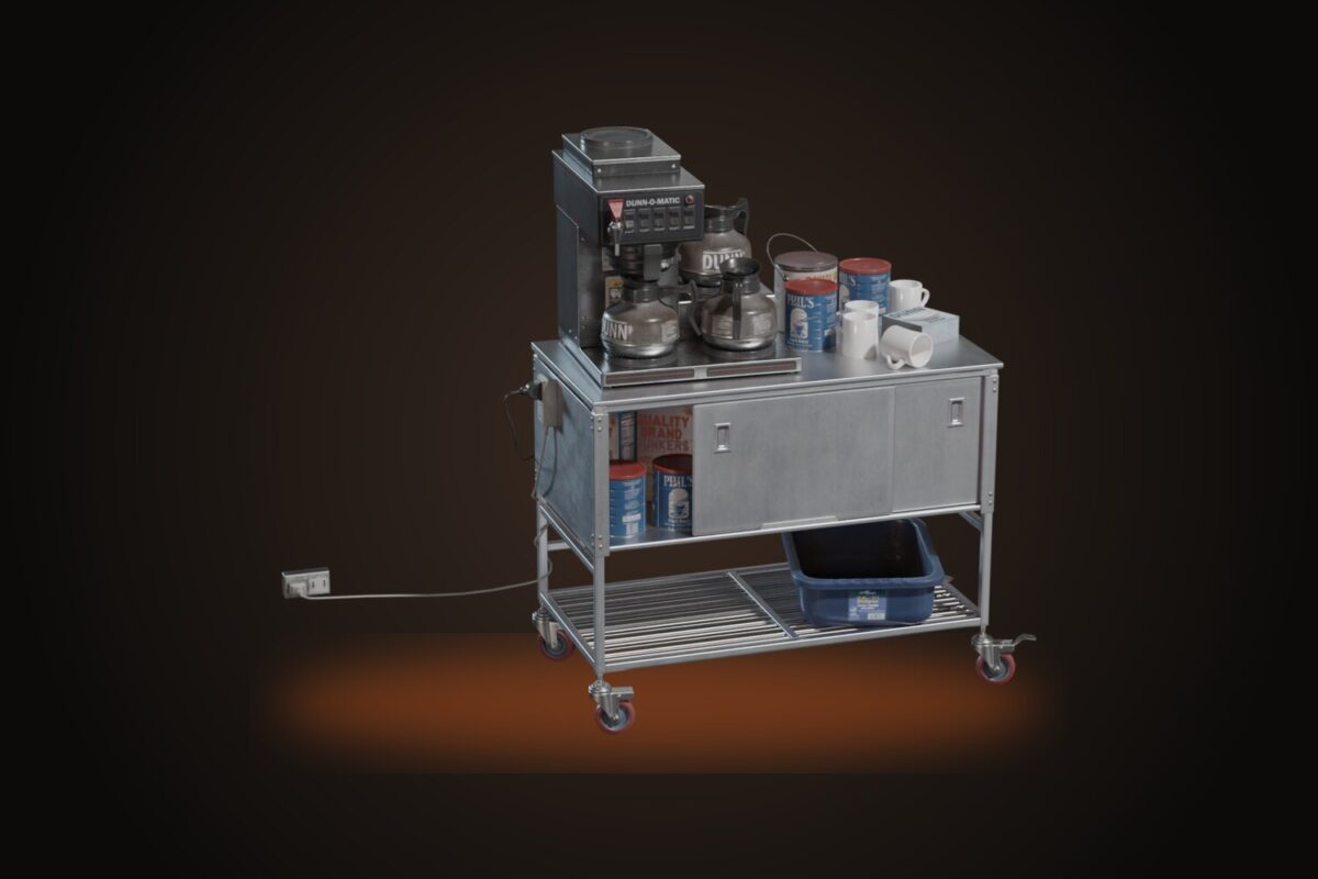 Coffee Cart 01 Model