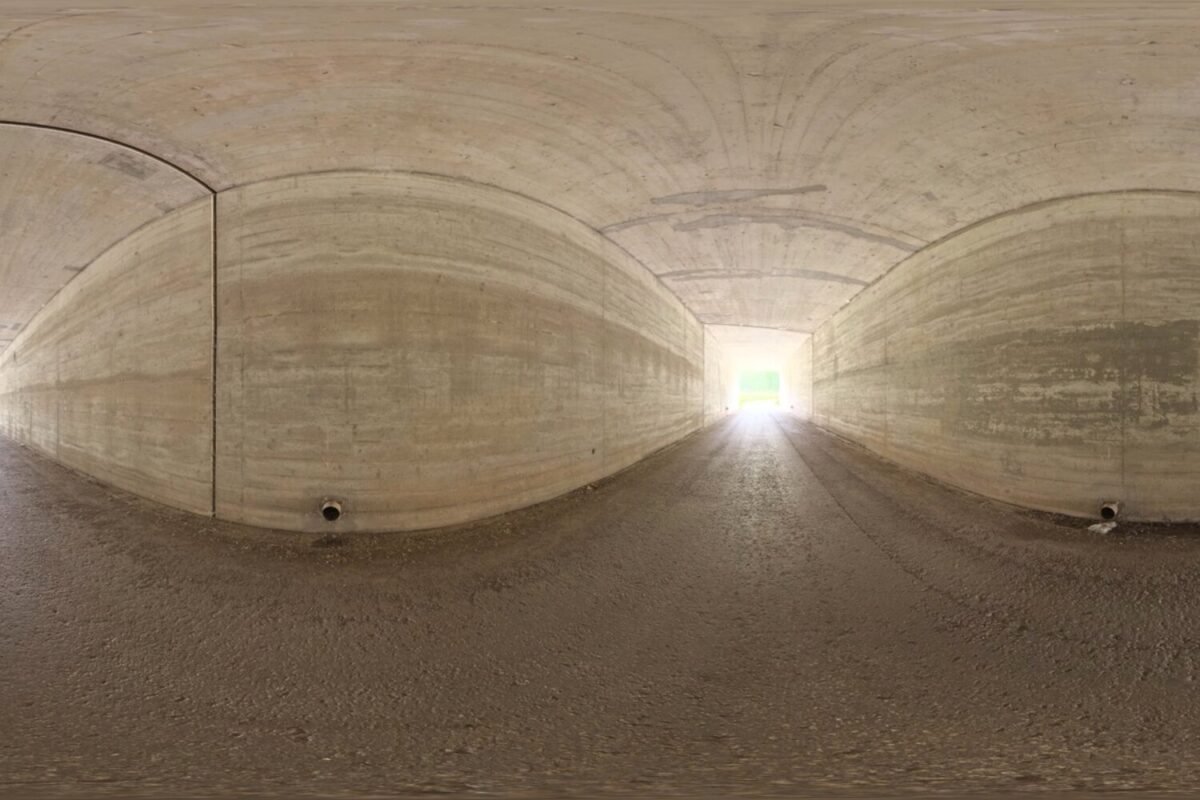 Concrete Tunnel 02 HDRI