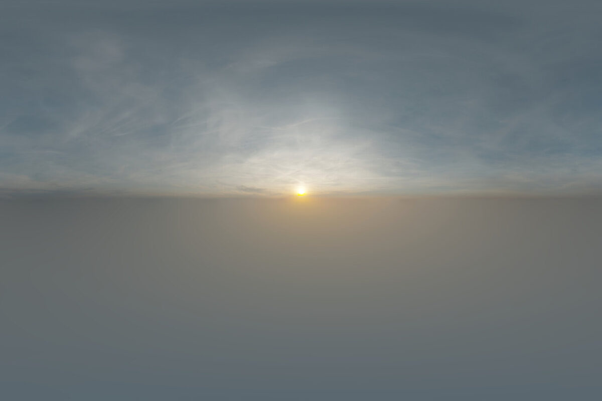 Evening Sky HDRI 011 B