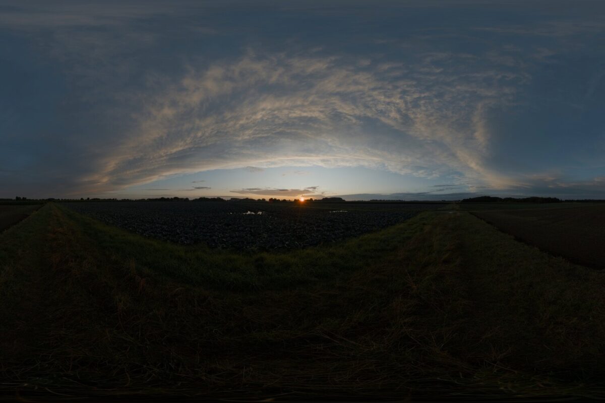 Evening Sky HDRI 040 A