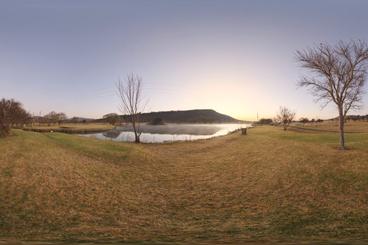 Golf Course Sunrise HDRI