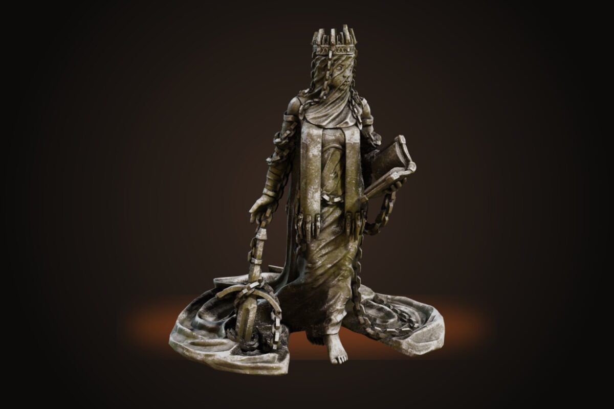 Gothic Statue Model