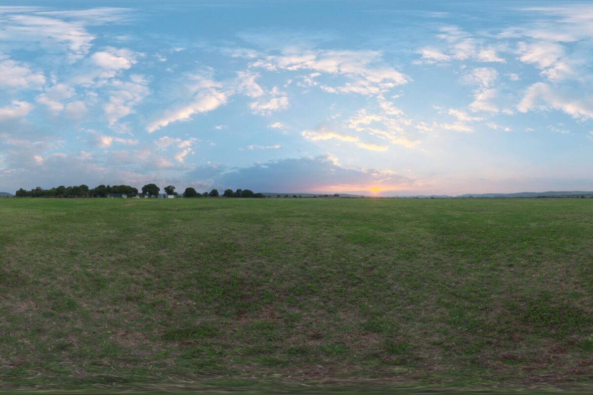 Grasslands Sunset HDRI