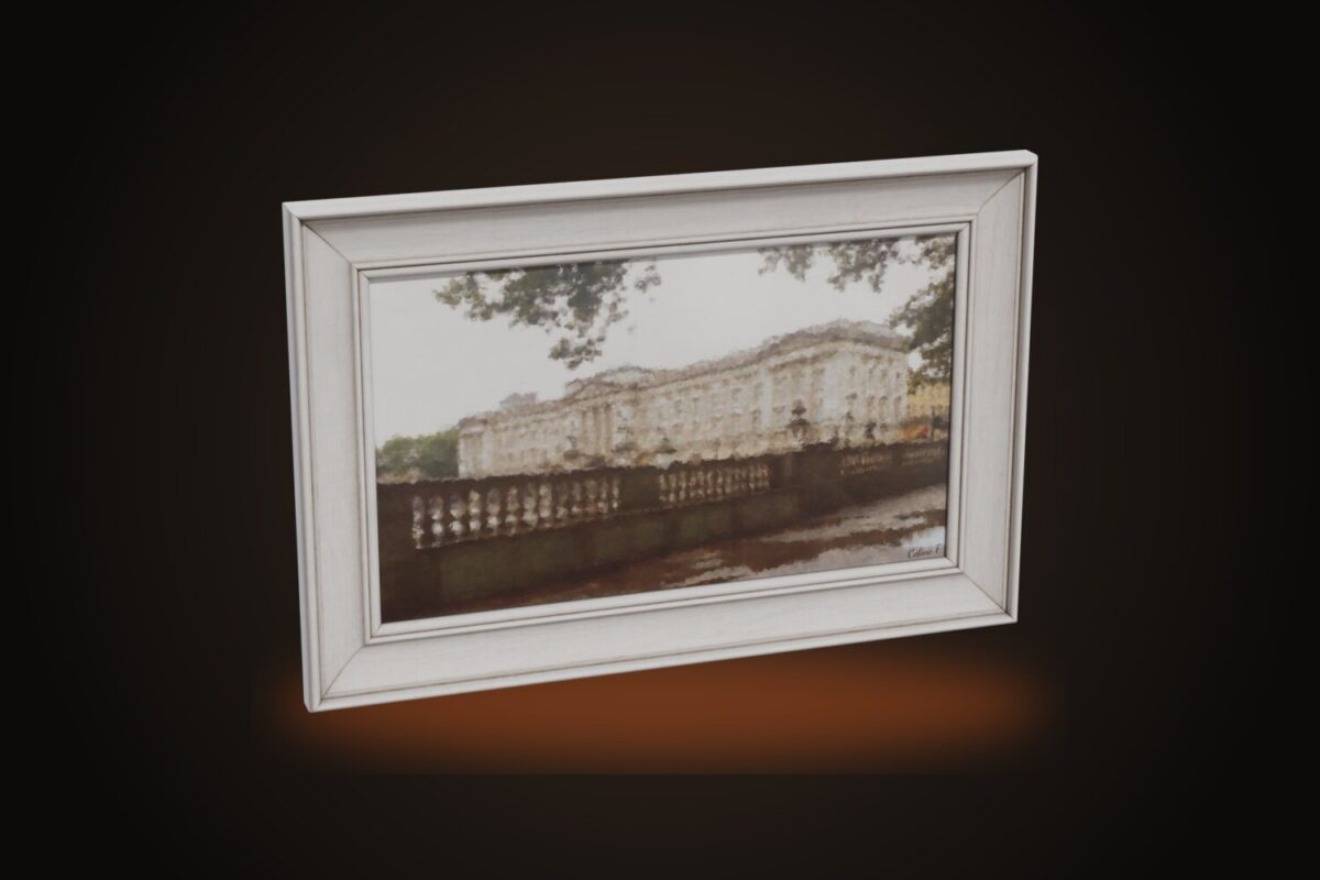 Hanging Picture Frame 02 Model