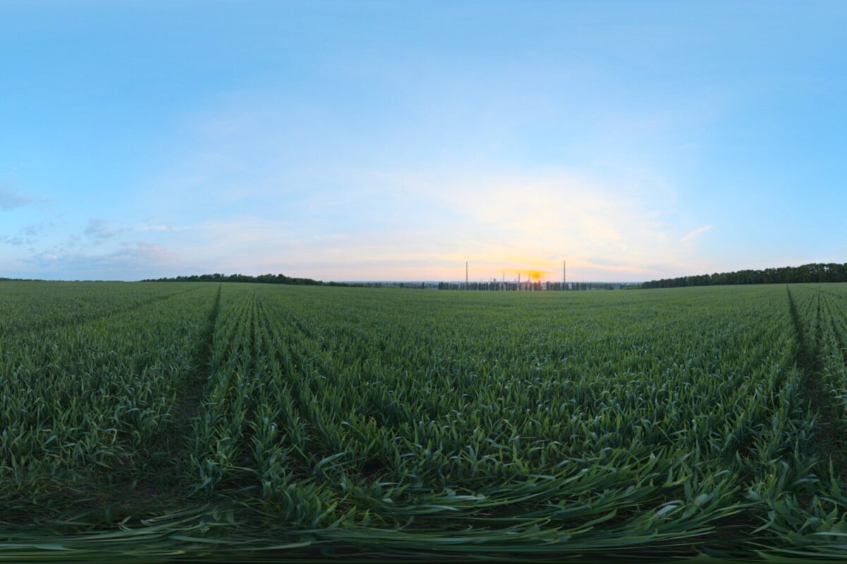 Industrial Sunset 02 HDRI