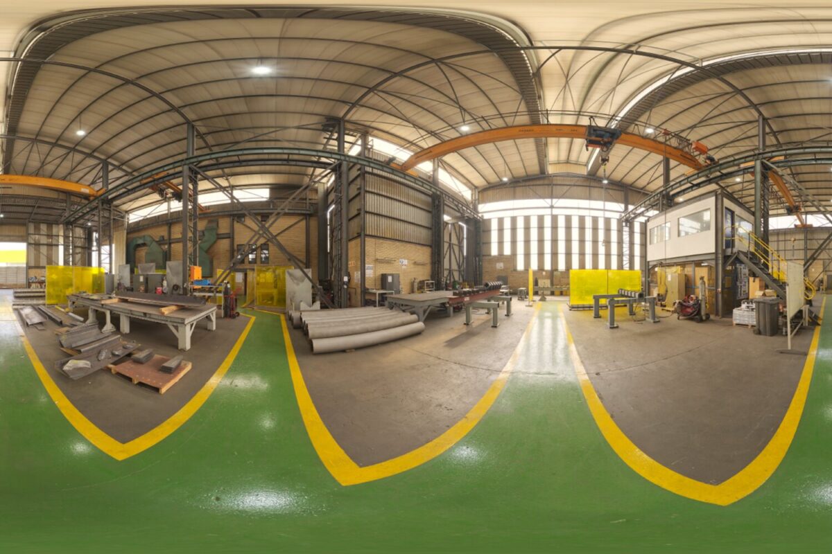 Industrial Workshop Foundry HDRI