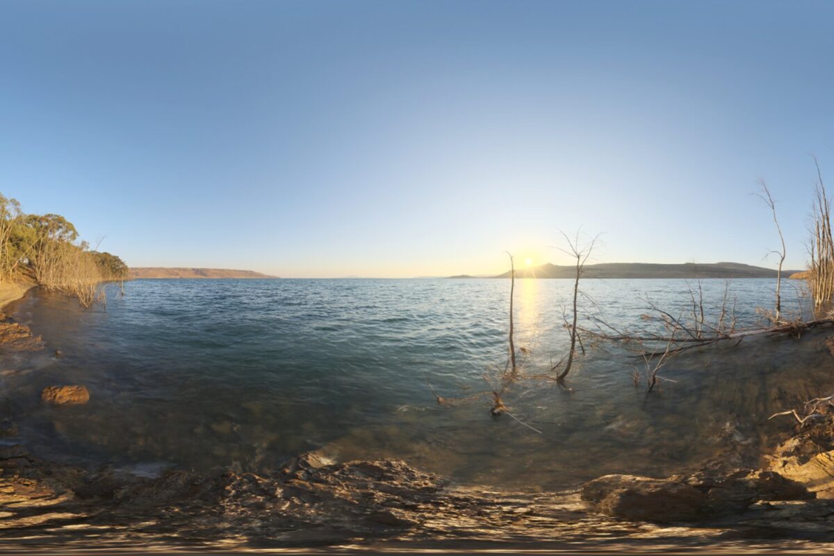 Lakeside Sunrise HDRI