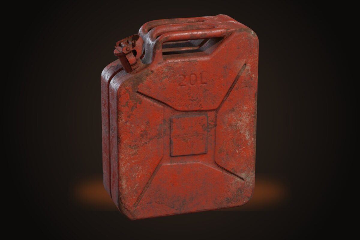 Metal Jerrycan Model