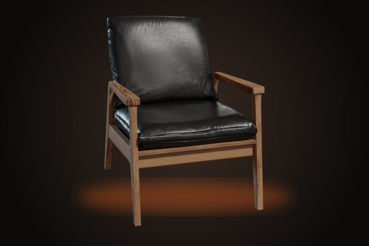 Modern Arm Chair 01 Model