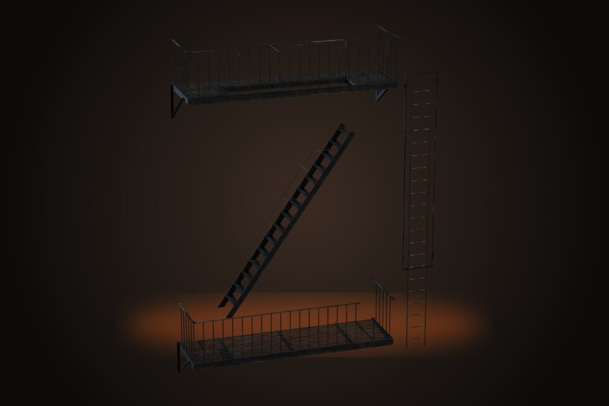 Modular Fire Escape Model