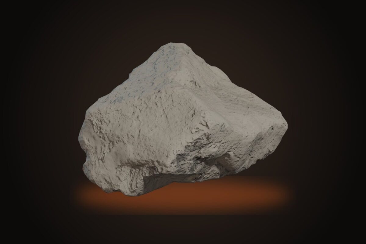 Moon Rock 03 Model