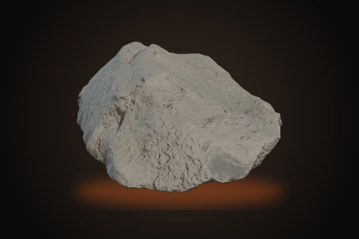 Moon Rock 04 Model