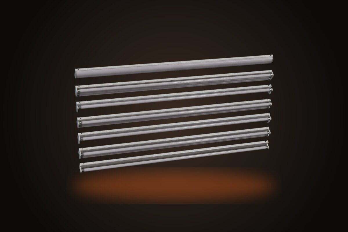 Mounted Fluorescent Lights Model