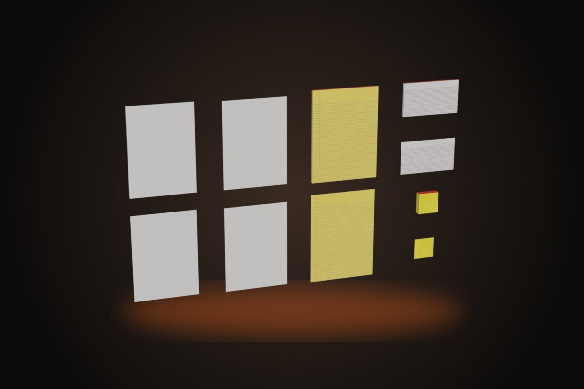 Office Notepads Model