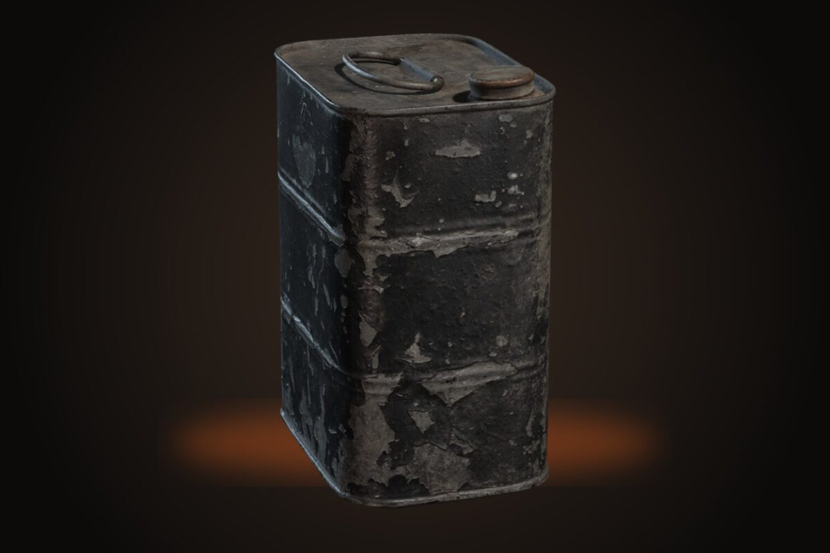 Oil Tin Model