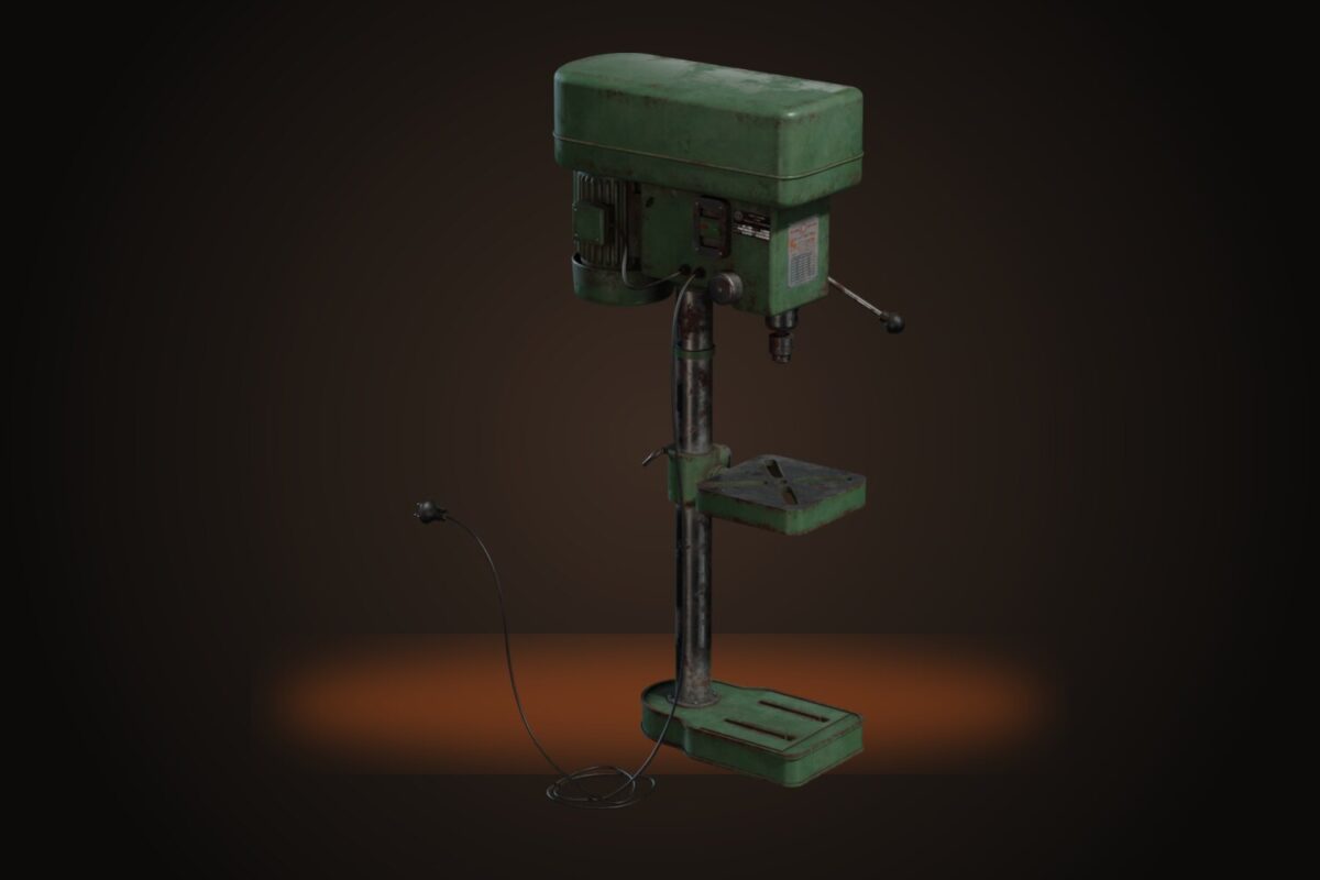 Old Drill Press Model