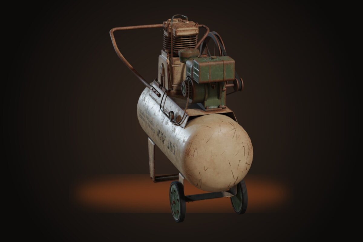 Old Military Compressor Model