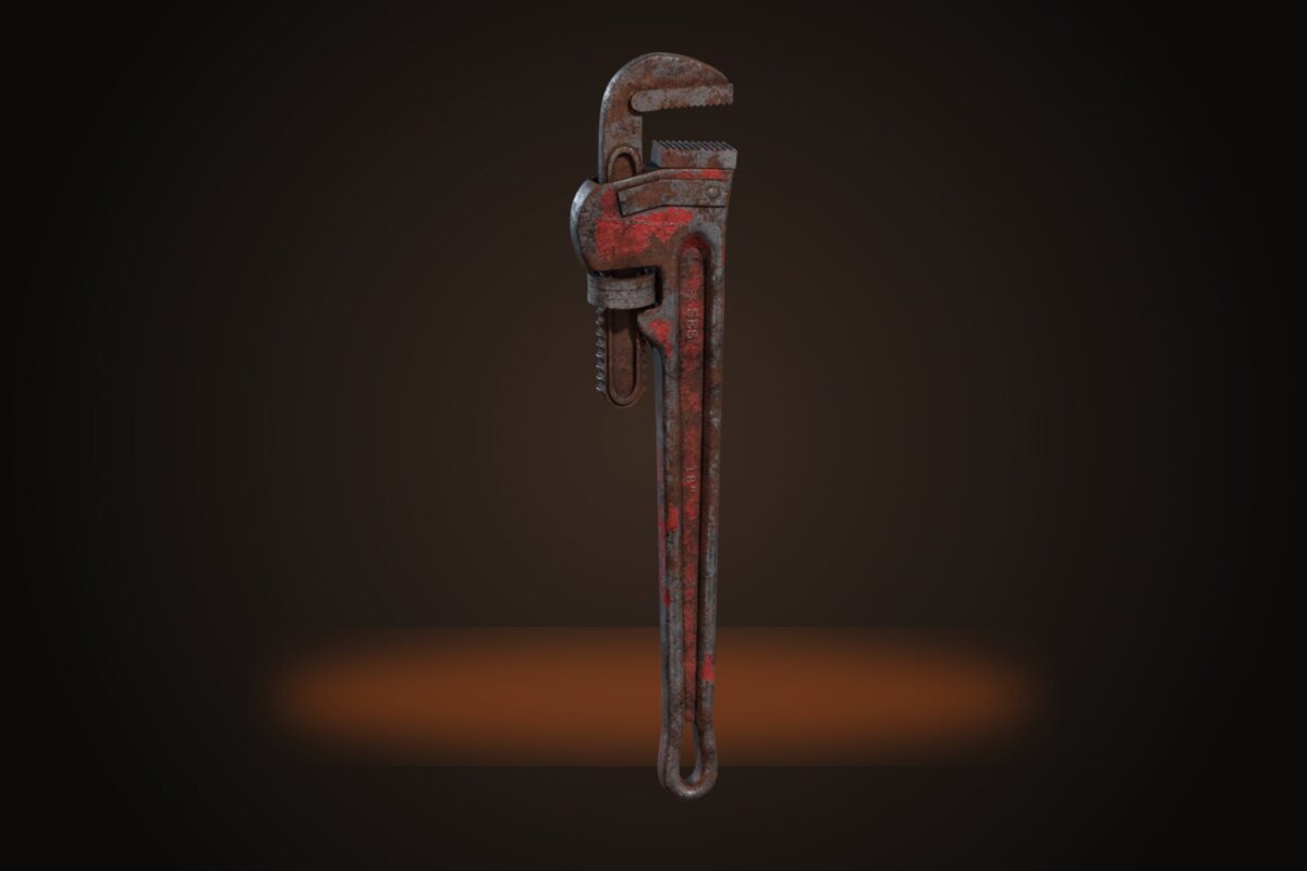 Pipe Wrench Model