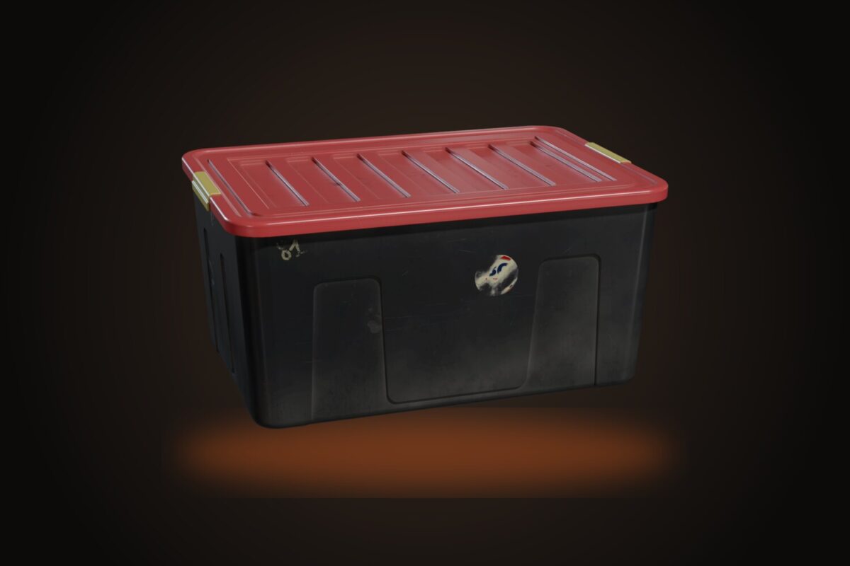 Plastic Container Model