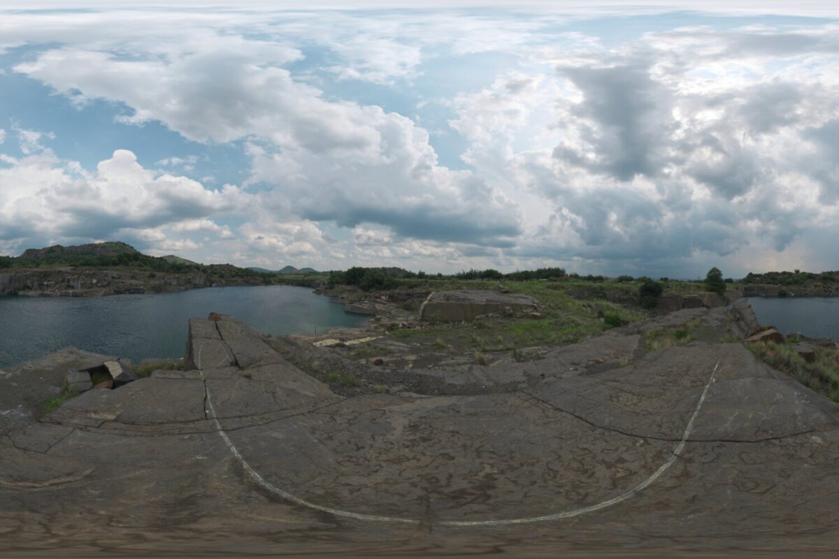 Quarry Cloudy HDRI