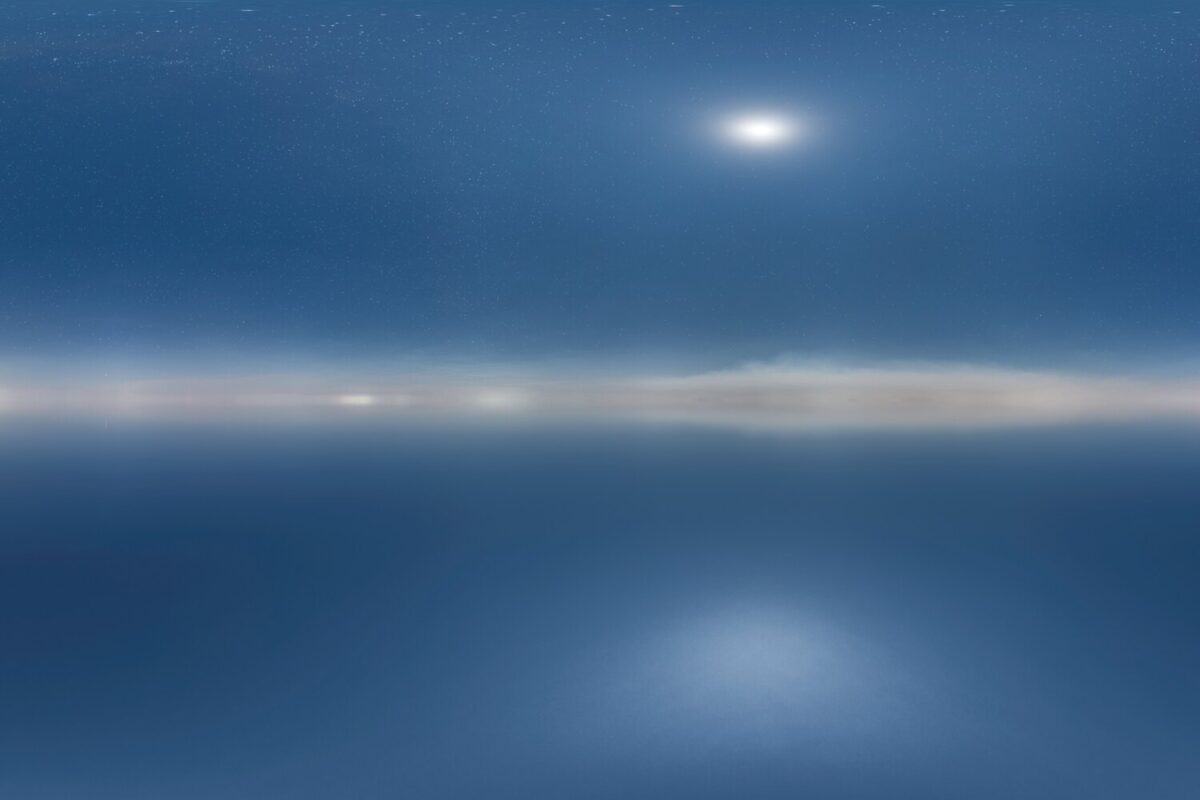 Qwantani Moon Noon (Pure Sky) HDRI
