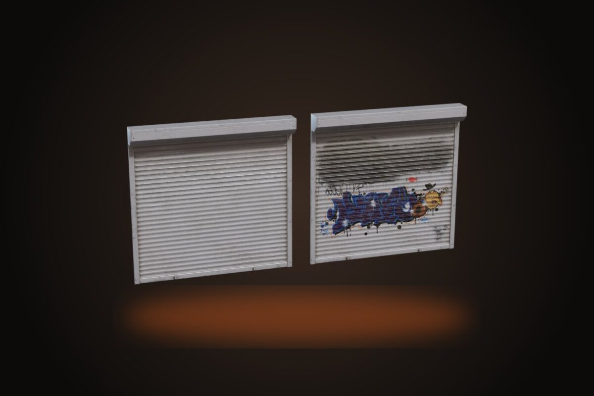 Rollershutter Window 02 Model