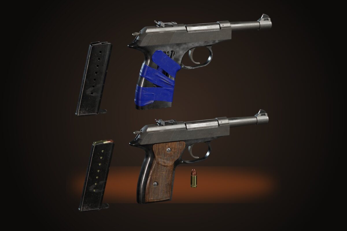 Service Pistol Model