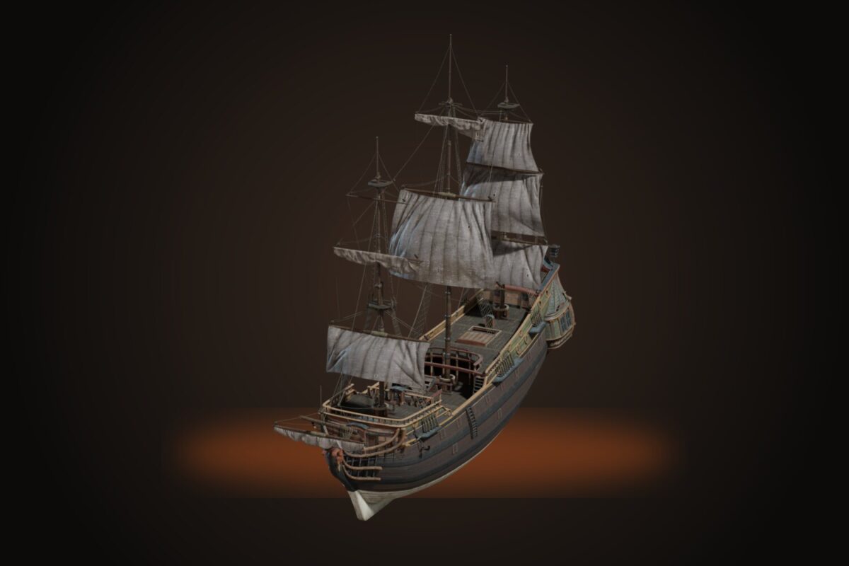 Ship Pinnace Model