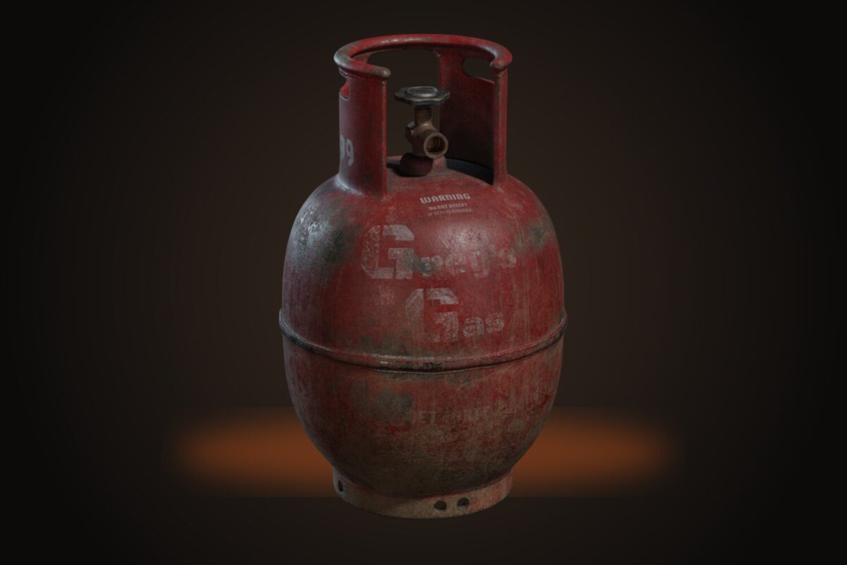 Small Lpg Tank Model