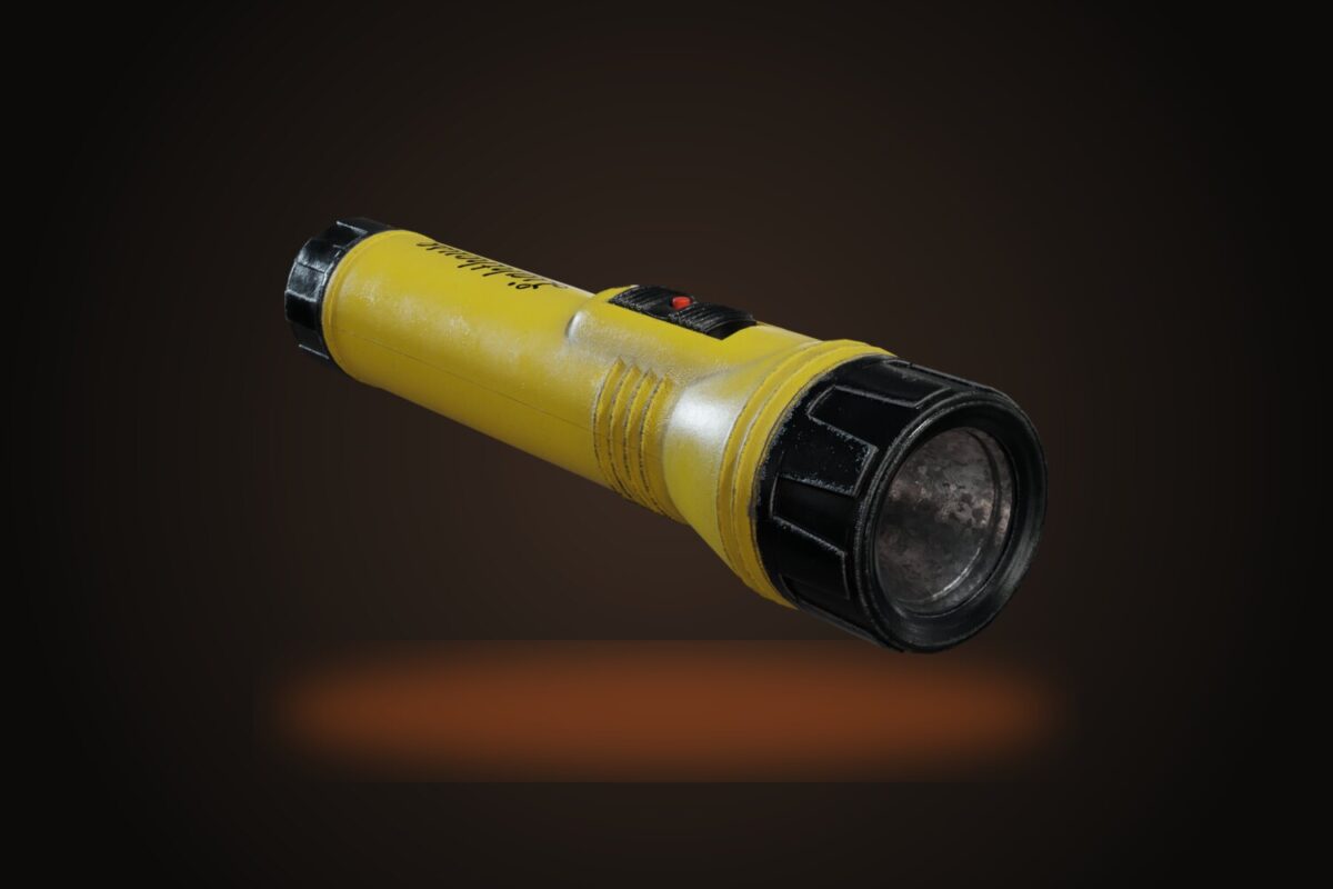 Small Plastic Torch Model