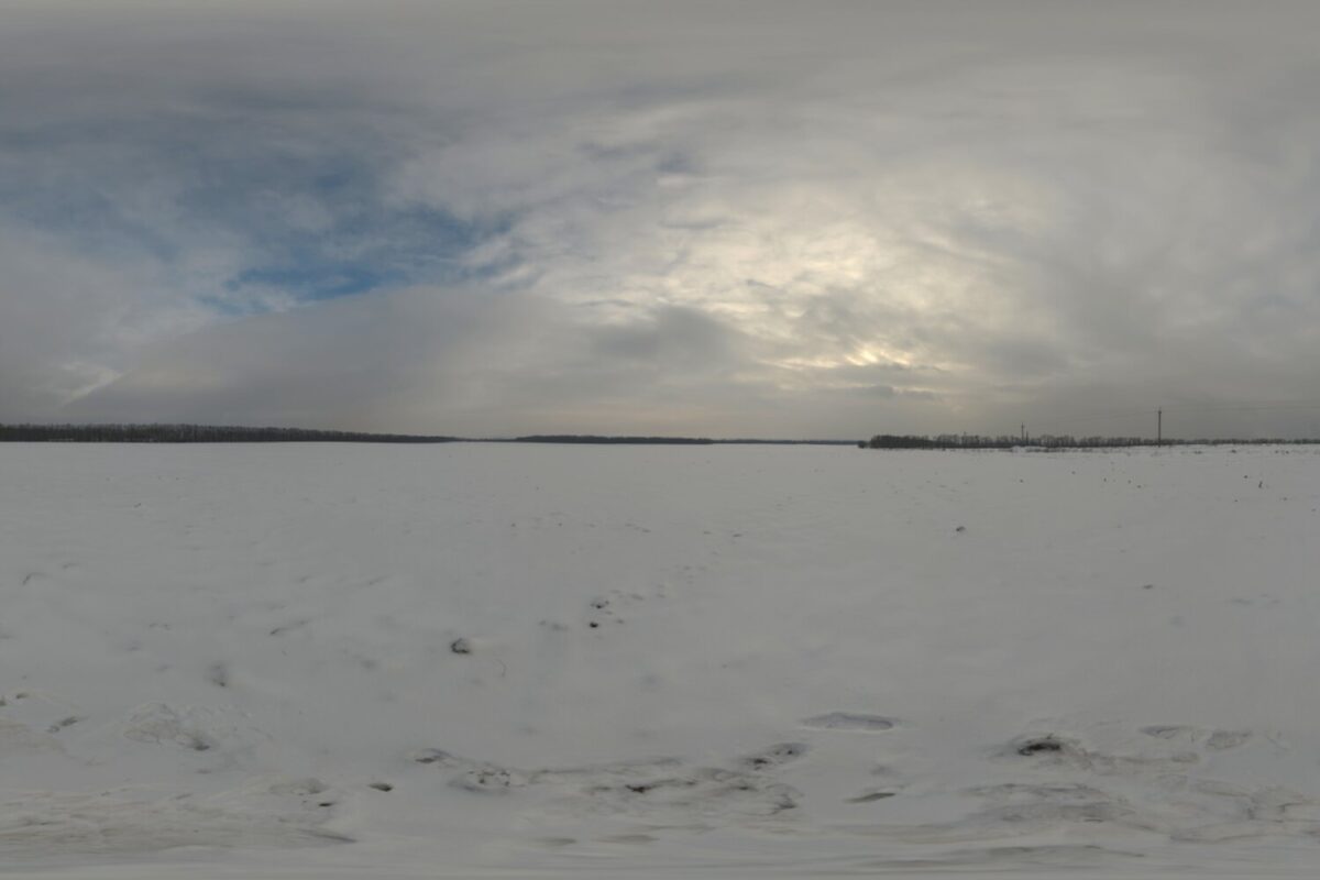 Snow Field HDRI