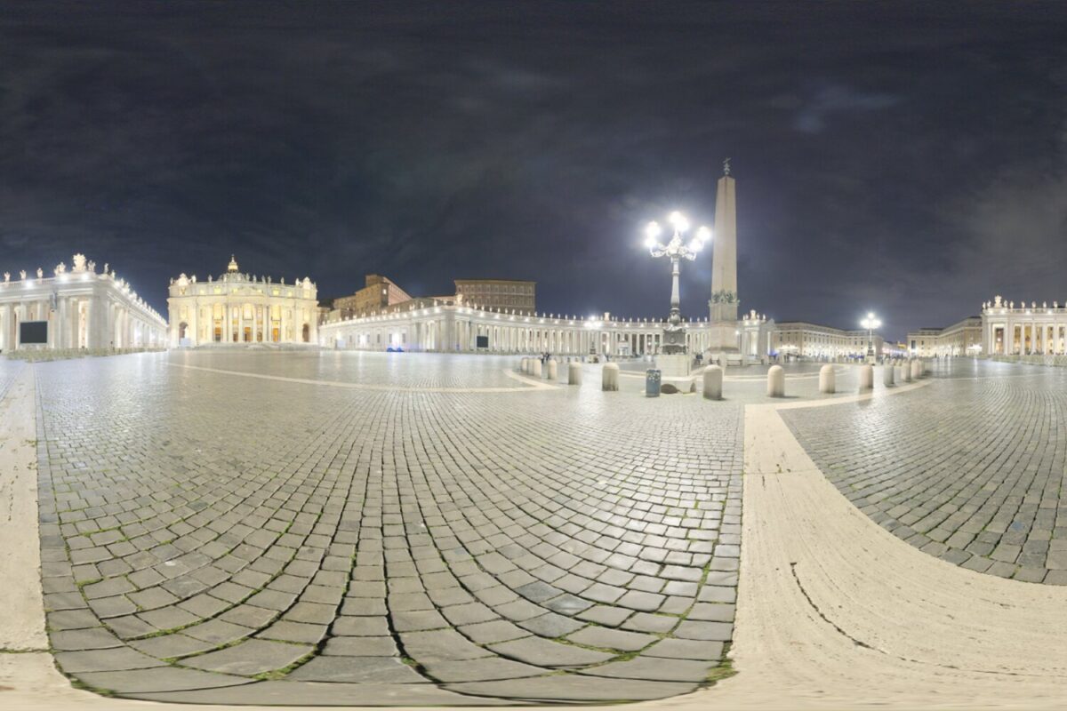St. Peters Square Night HDRI