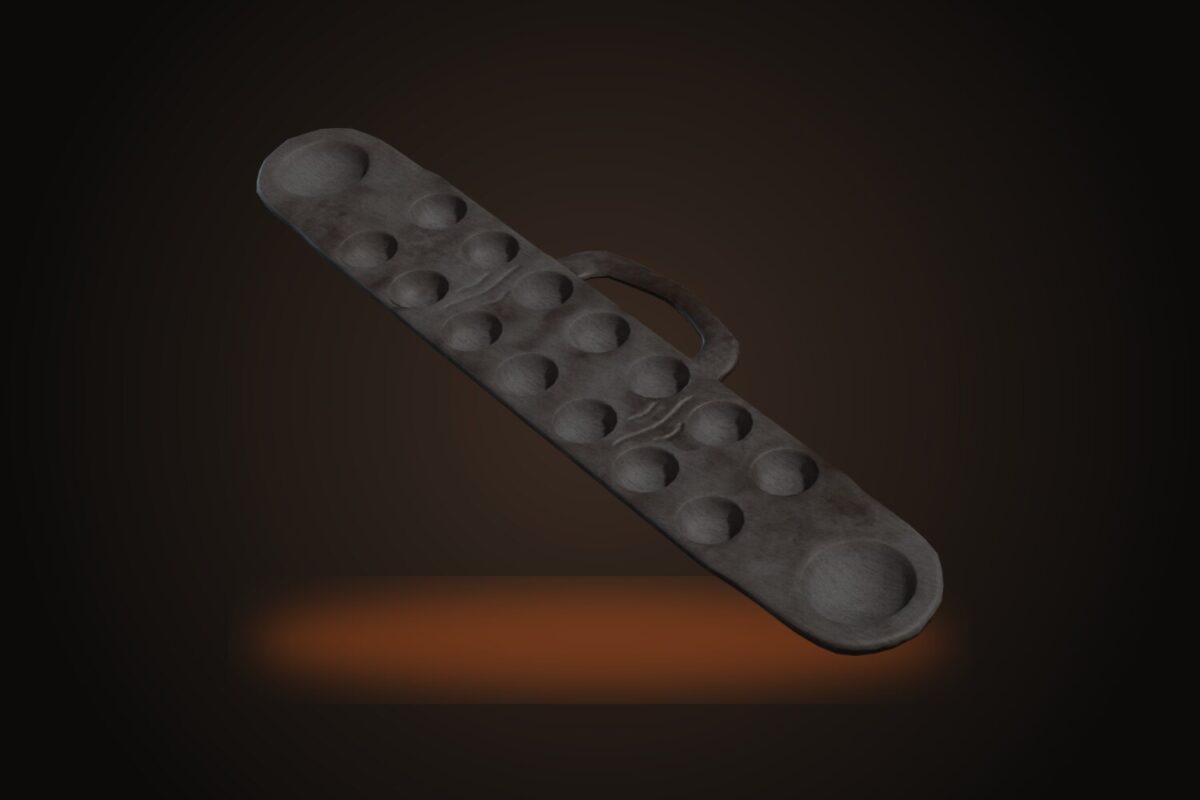 Sungka Board Model