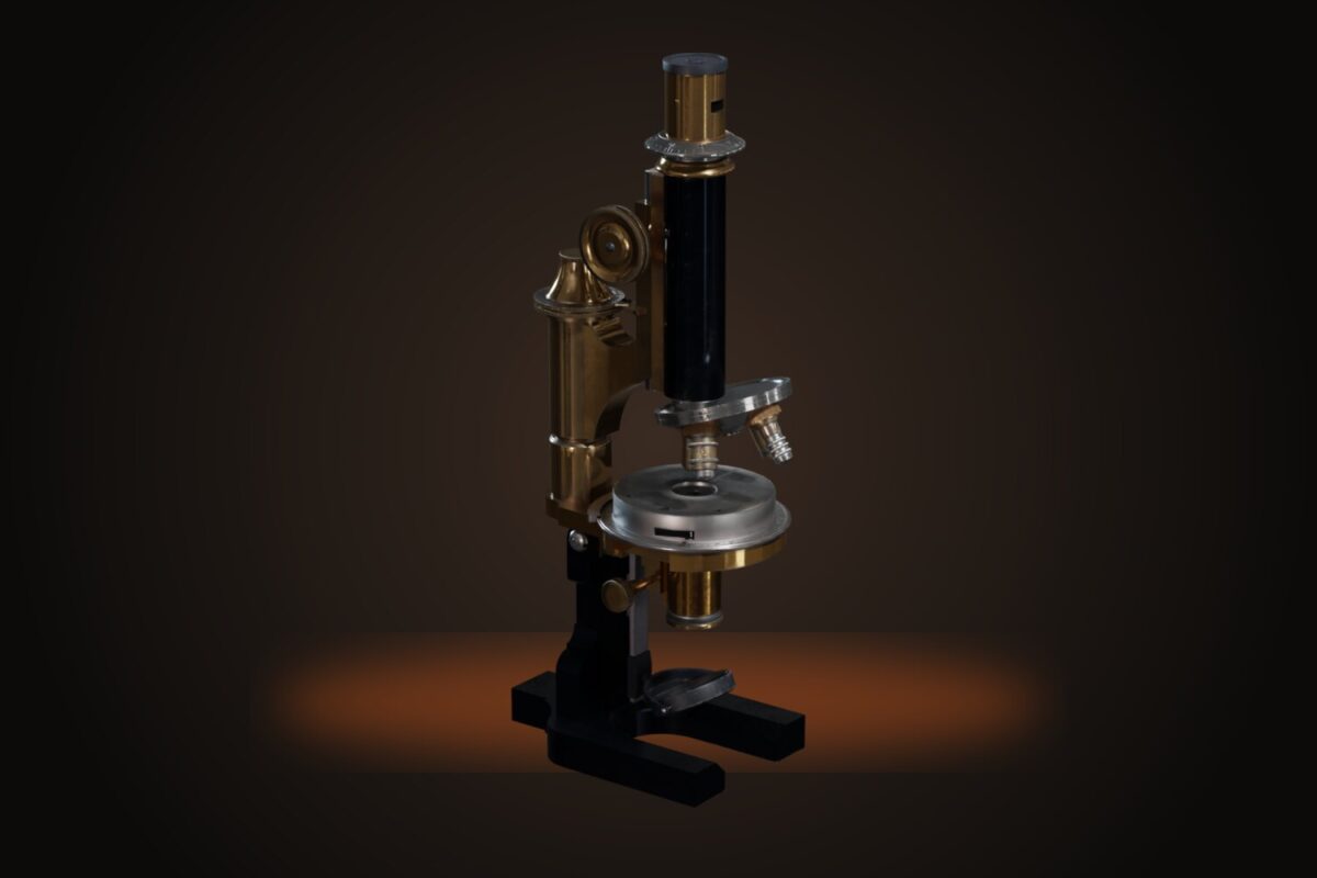 Vintage Microscope Model