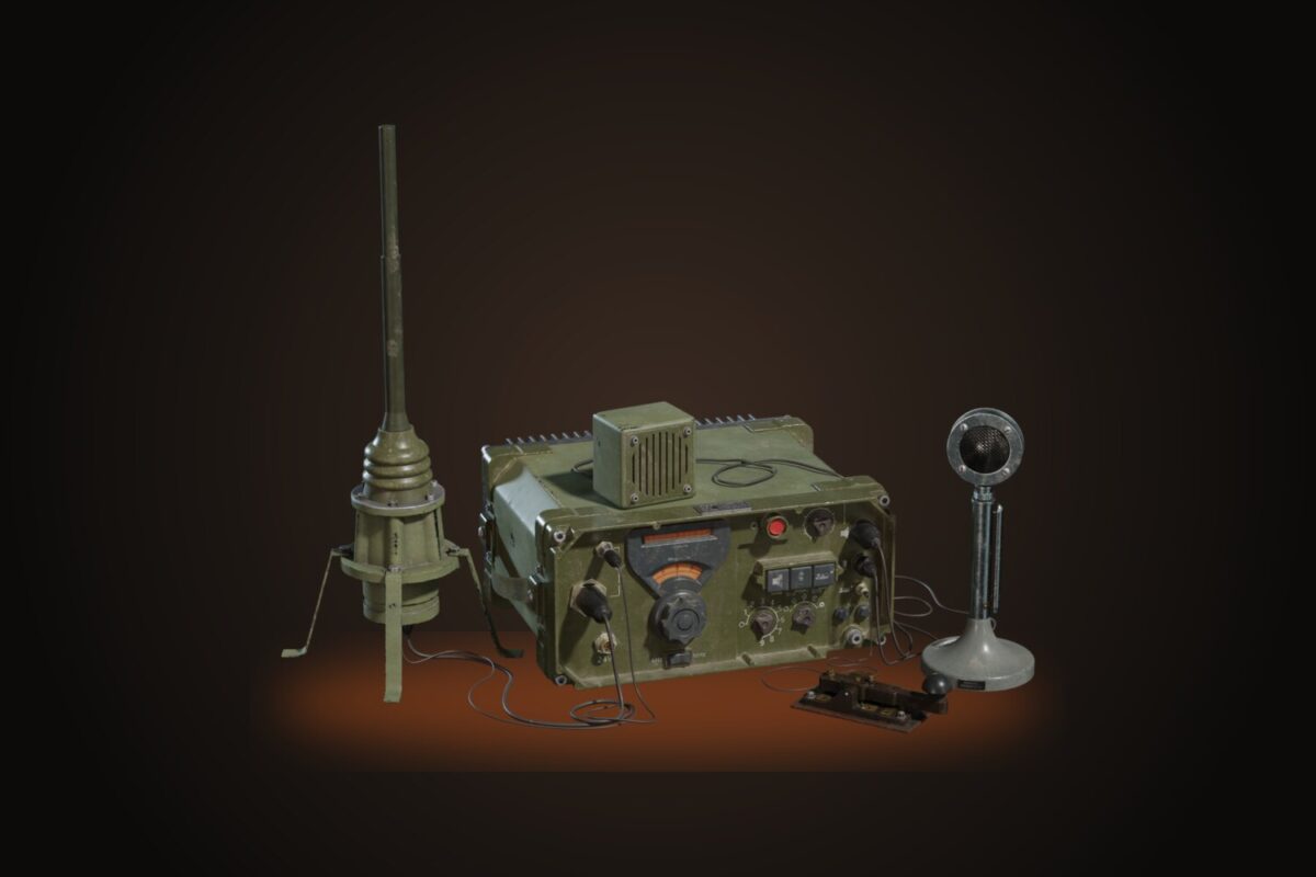 Vintage Radio Transceiver Model