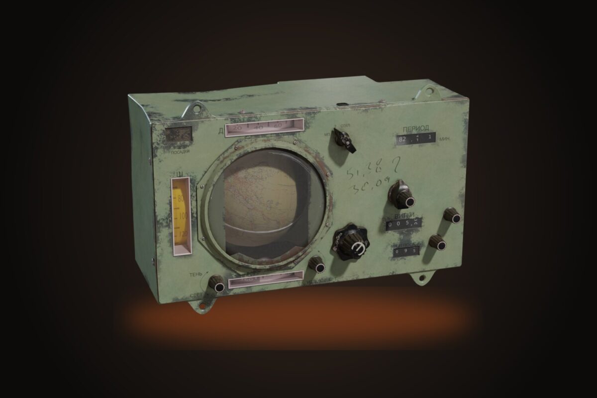 Vintage Spacecraft Instrument Model
